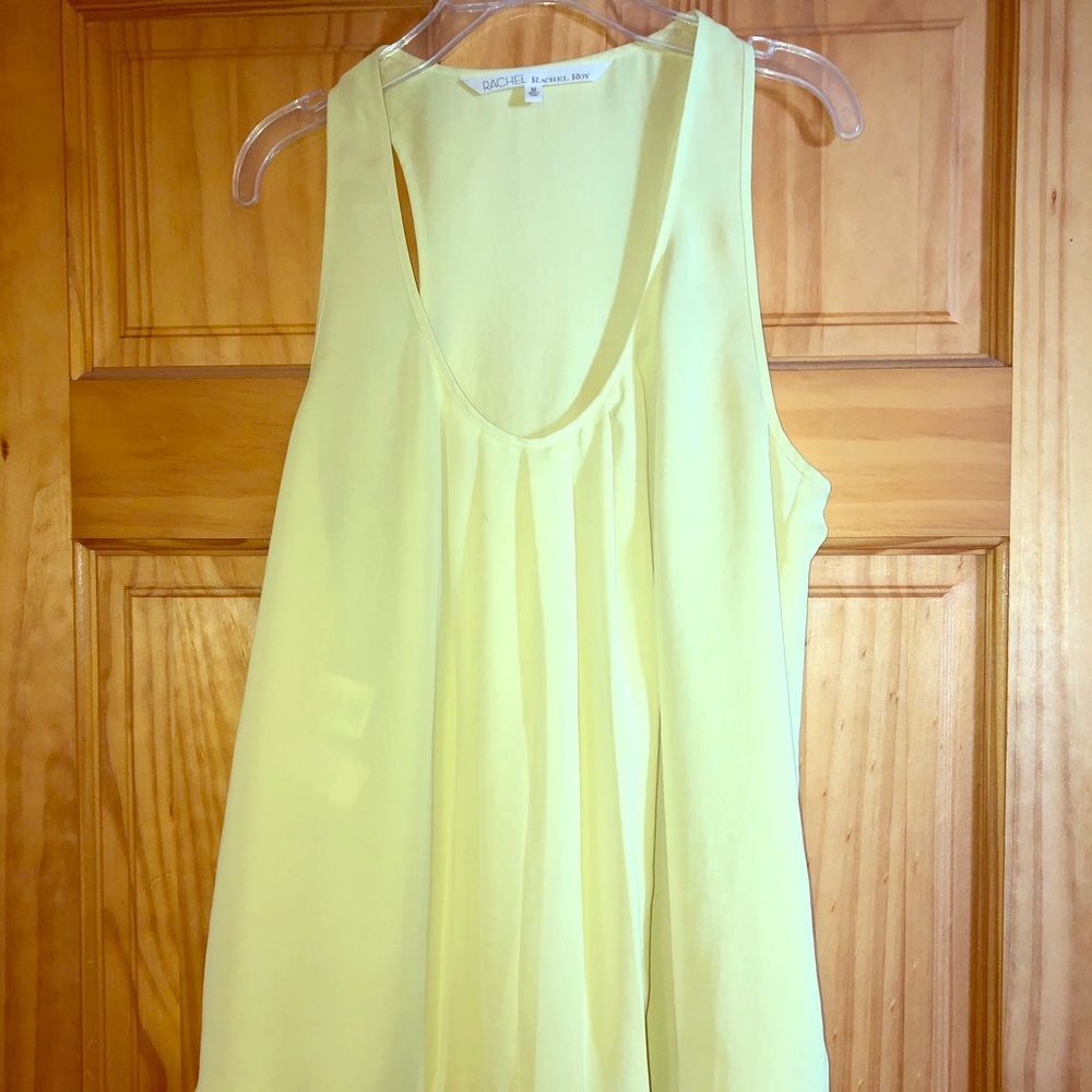 Yellow Rachel Roy Top